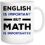 Taza café profesor matemáticas 11oz color blanco