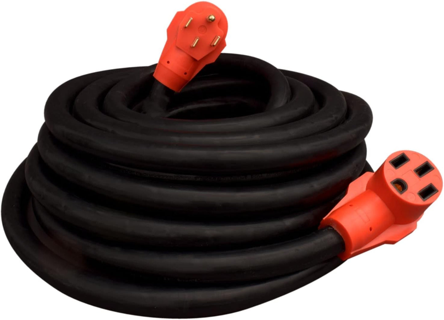 Cable extensión RV 50A 50pies color rojo