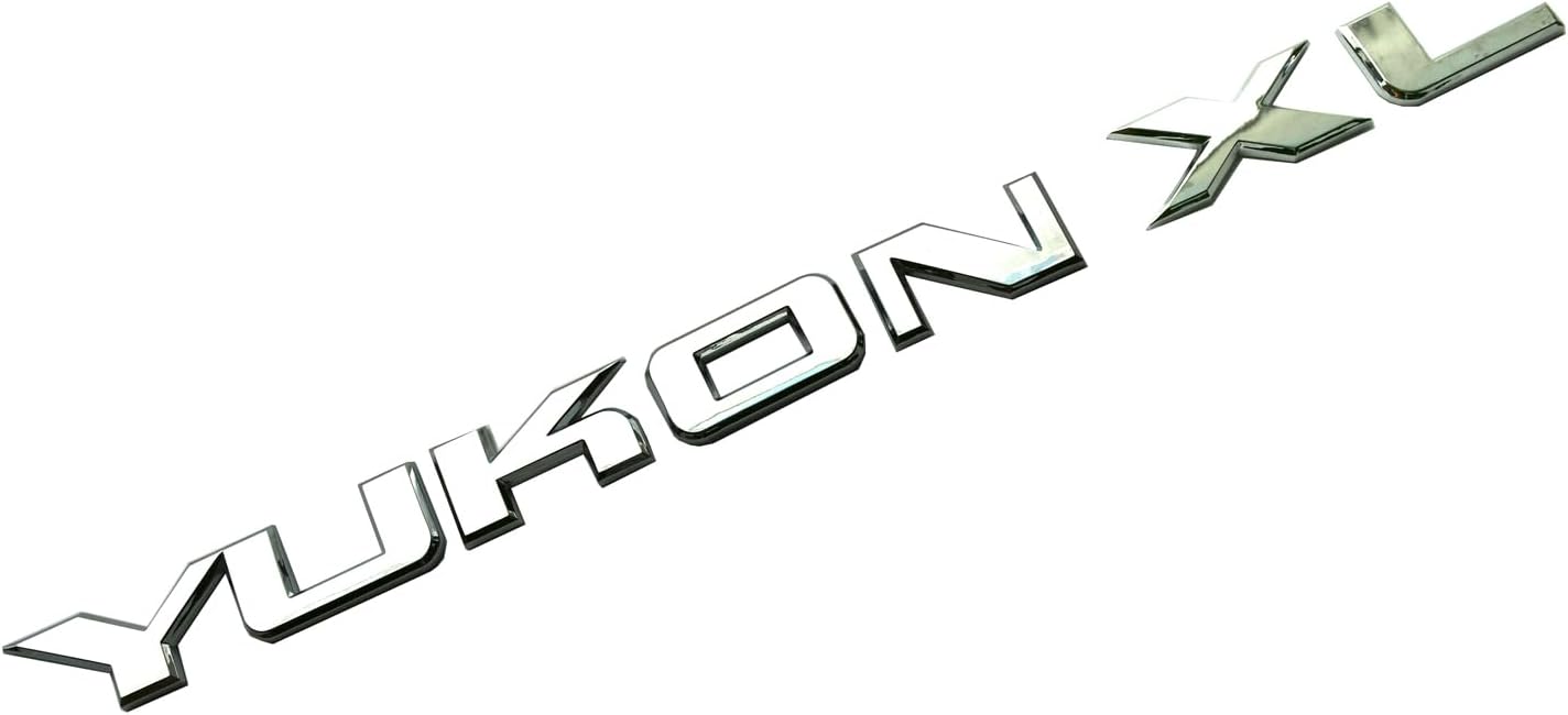 Emblema placa identificación puerta SUV Yukon XL cromado