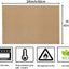 Forro horno antiadherente 6 pzas reutilizables 16x24pulg