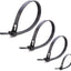 Bridas reutilizables de nailon 6-12 pulg 100 pzas
