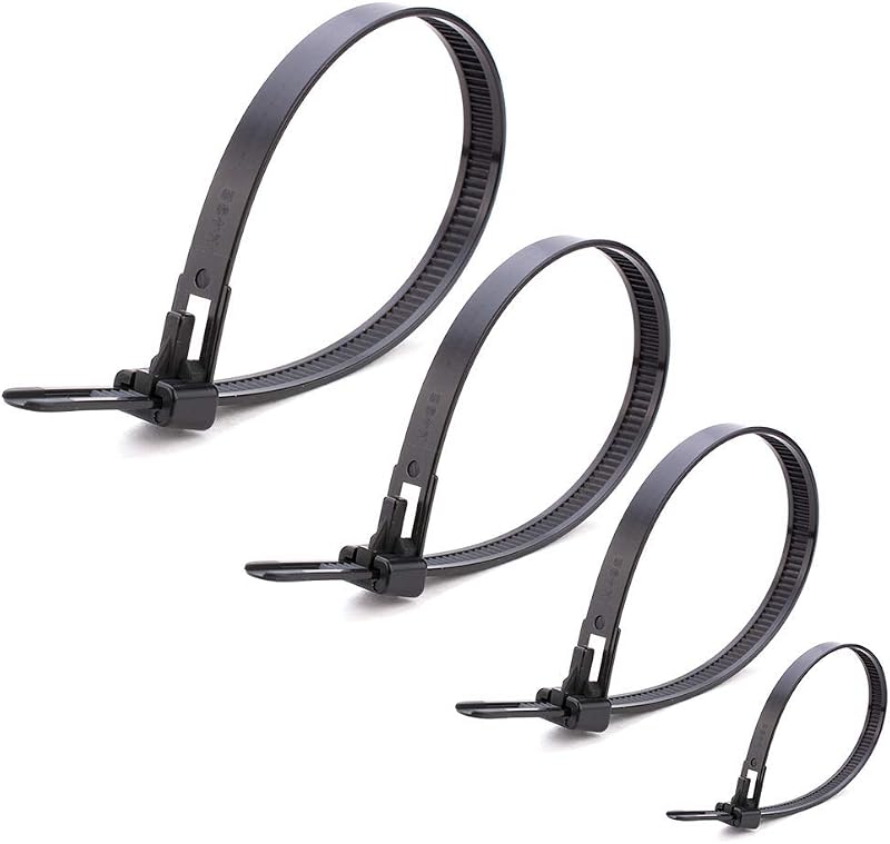 Bridas reutilizables de nailon 6-12 pulg 100 pzas