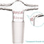 Adaptador vacío T de vidrio borosilicato 3/8pulg doble manguera