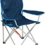 Silla plegable juvenil portavasos azul