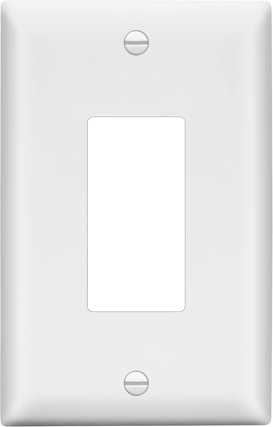 Cubierta interruptor decorativa acabado mate 4.88x3.11pulg