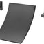 Grifo bañera pared llenador cascada negro mate