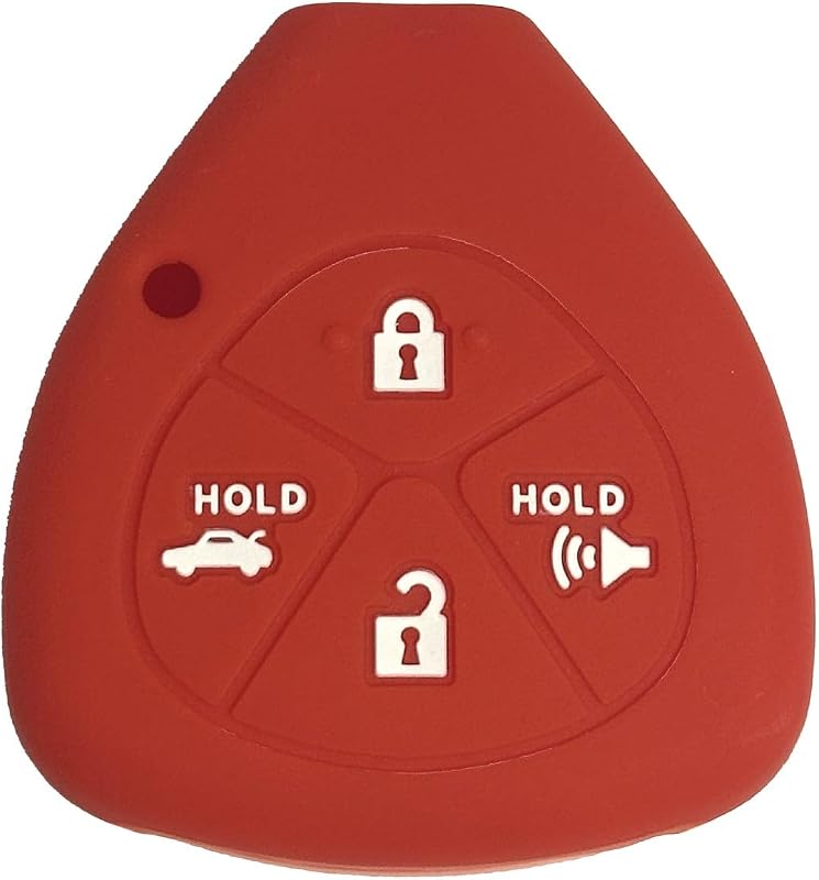 Funda llavero Toyota Corolla Camry silicona 4 botones