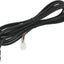 Arnés motor 12V DC 15ft para deslizadores empotrados negro