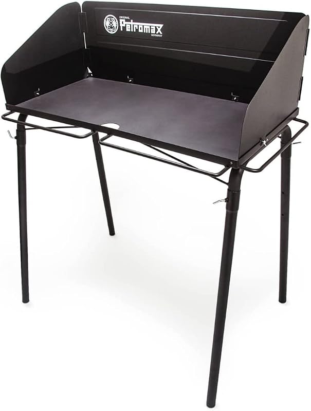 Mesa cocina al aire libre soporte acero 17.7x35.4pulg
