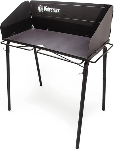 Mesa cocina al aire libre soporte acero 17.7x35.4pulg