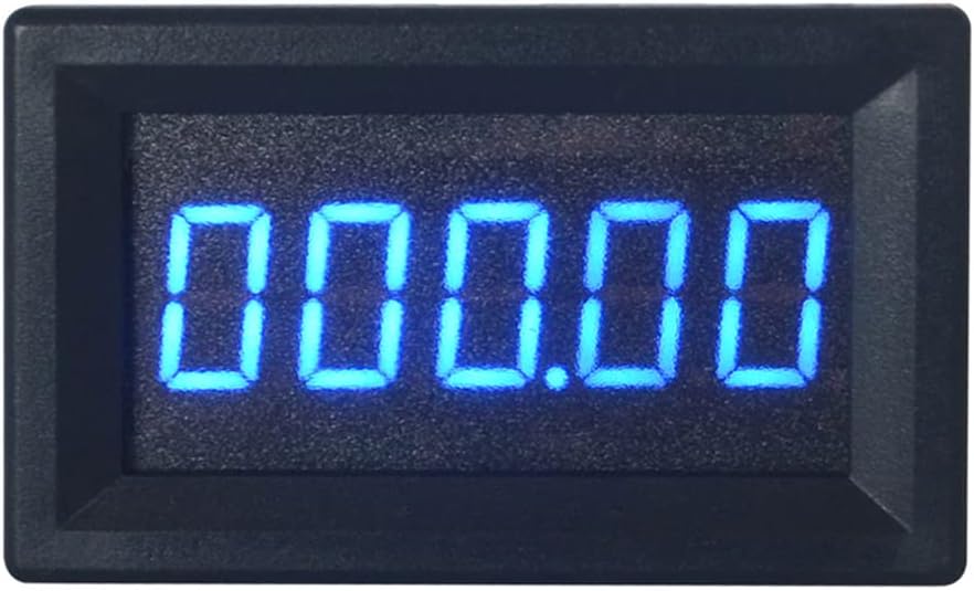 Amperímetro Digital 5 Dígitos Azul 0.0000-3.0000A