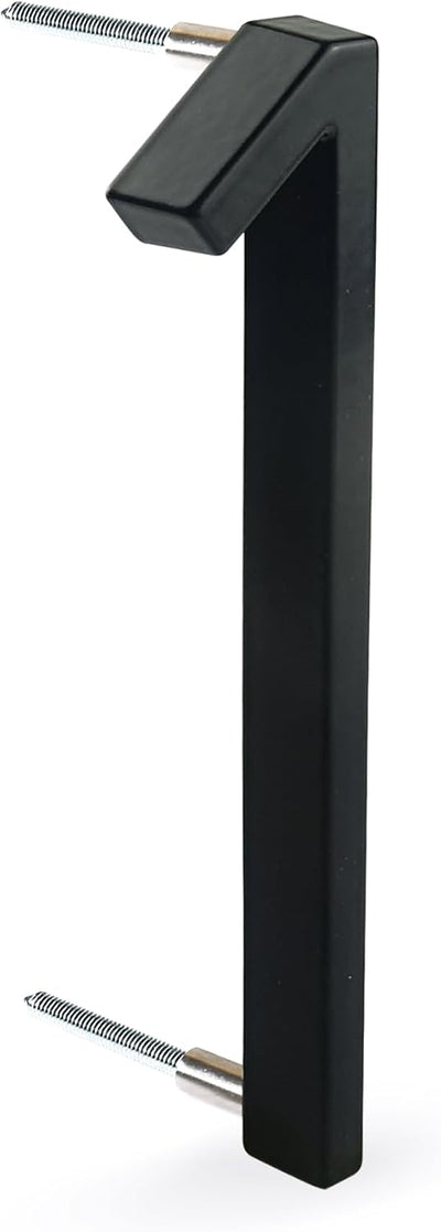 Número puerta flotante 5" señalización oficina negro