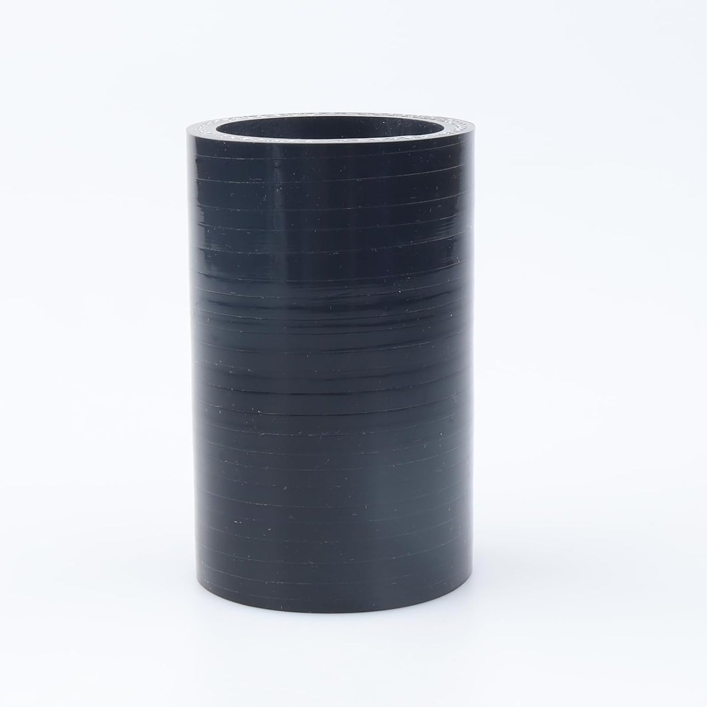Acoplador recto manguera silicona 38mm 3 capas reforzadas negro