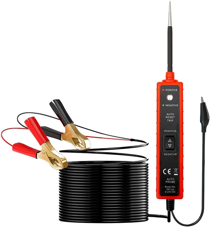 Probador circuito automotriz 12V relé 6-24V