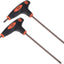 Llave Torx T20 acero S2 rojo 2 pzas reparación hogar