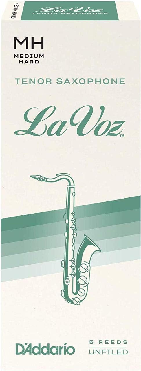 Paquete 5 Cañas Saxofón Tenor Orgánico Fuerza Suave