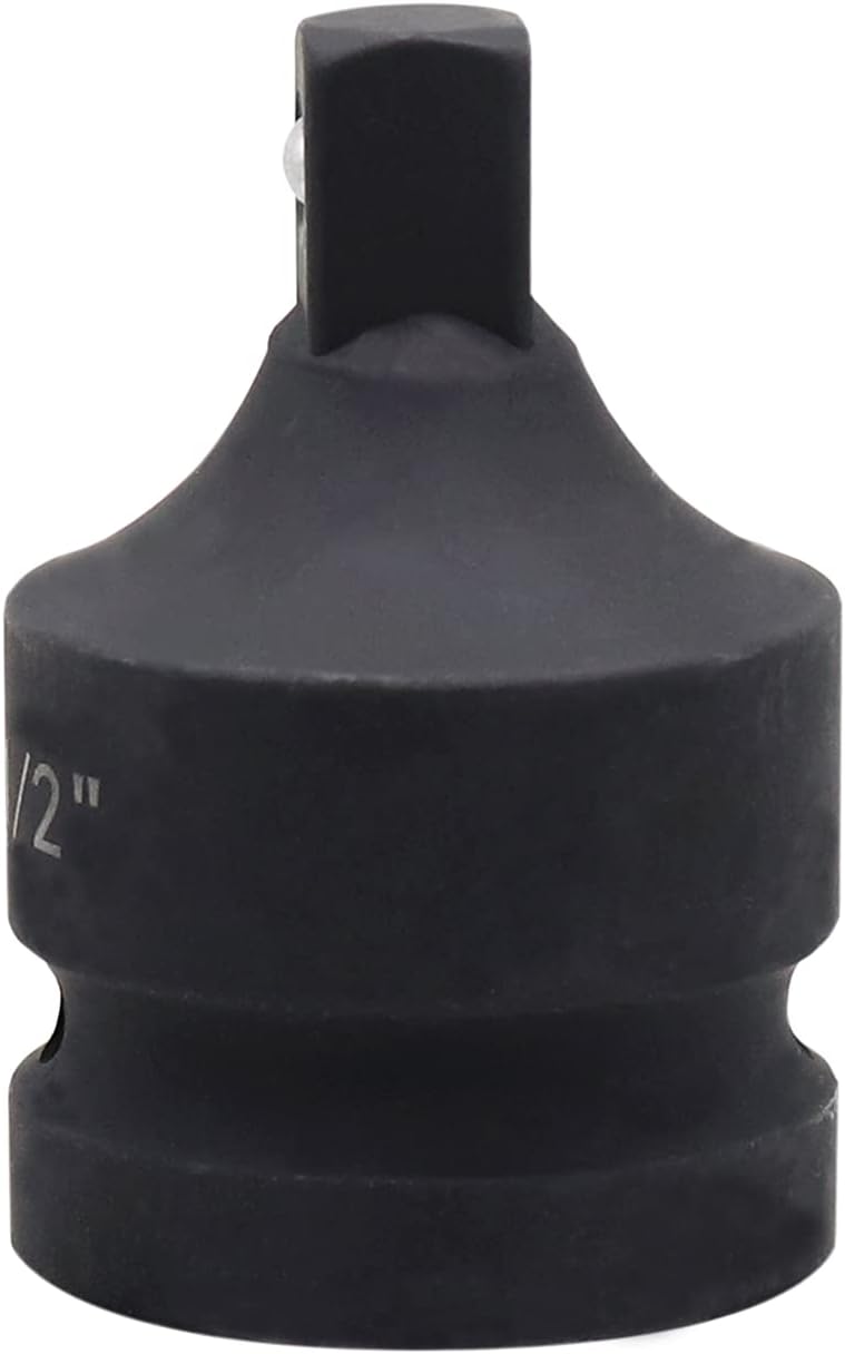 Adaptador enchufe impacto 1" F a 1/2" M acero cromado