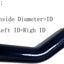 Acoplador codo manguera silicona 45 grados 2.75"