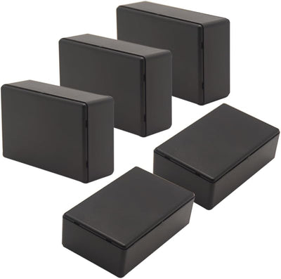 5 Pzas Caja Proyecto ABS Plástico 3.62x2.28x1.26pulg
