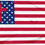 Bandera cristiana 3x5ft poliéster doble costura ojales latón