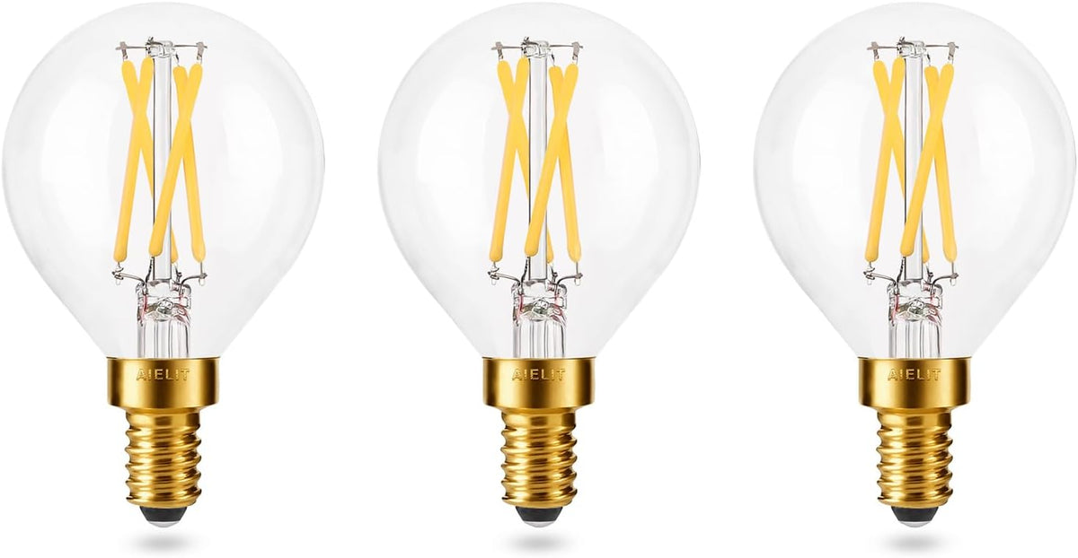 Bombilla LED E12 Regulable 4W 3000K Paquete 3