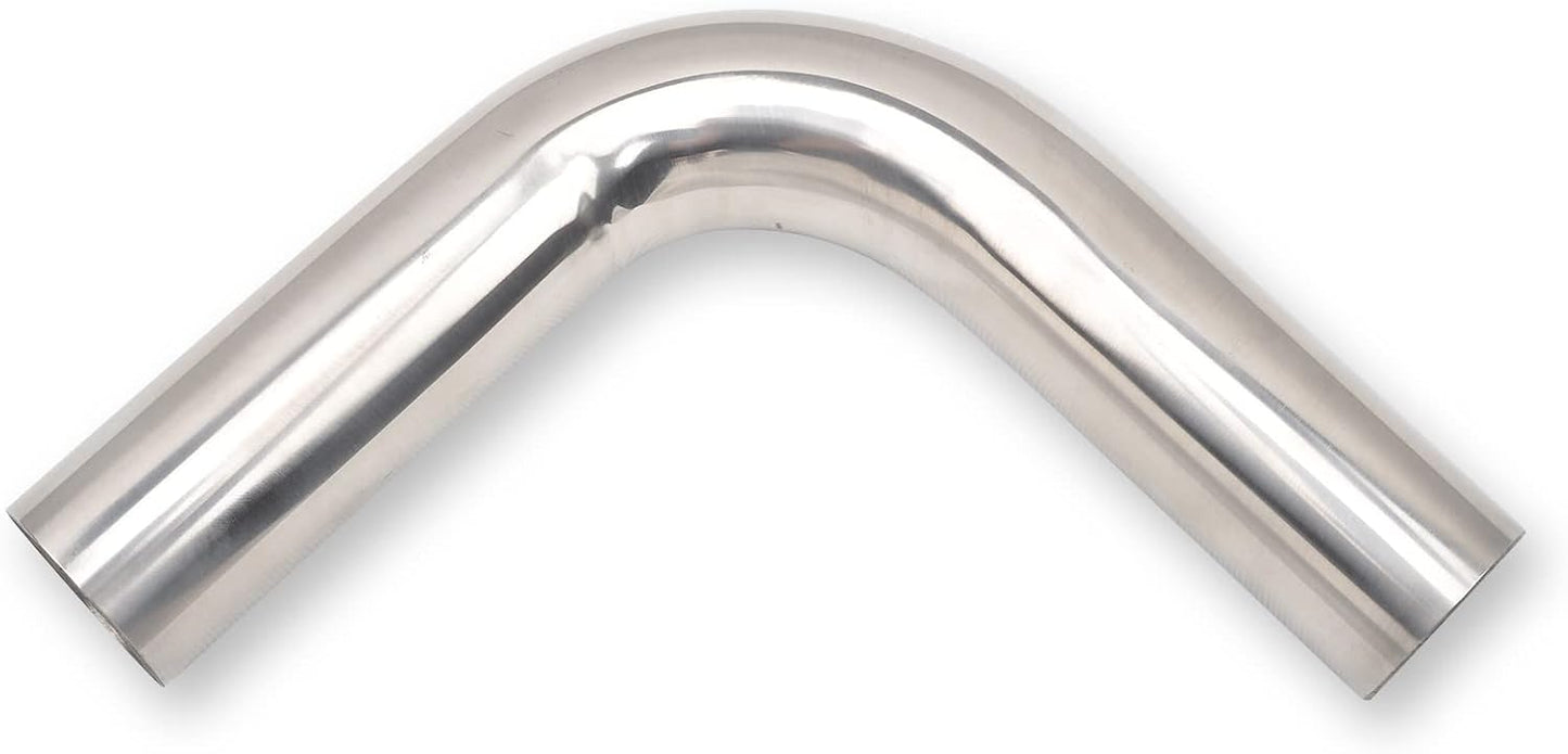Tubo escape mandril 2.25pulg acero inox T304 15.74pulg
