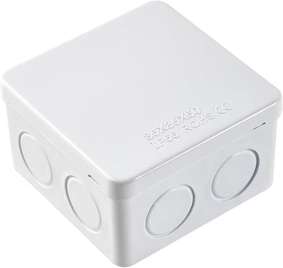 Caja conexiones eléctricas IP55 plástico ABS blanco