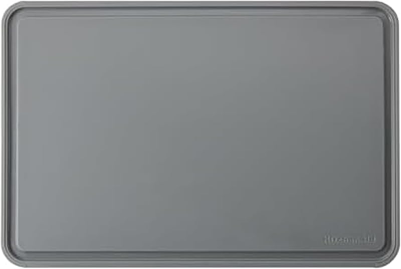Tabla cortar plástico KitchenAid 12x18pulg antideslizante gris