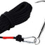 Gancho acero inox 3 garras para escalada y rescate