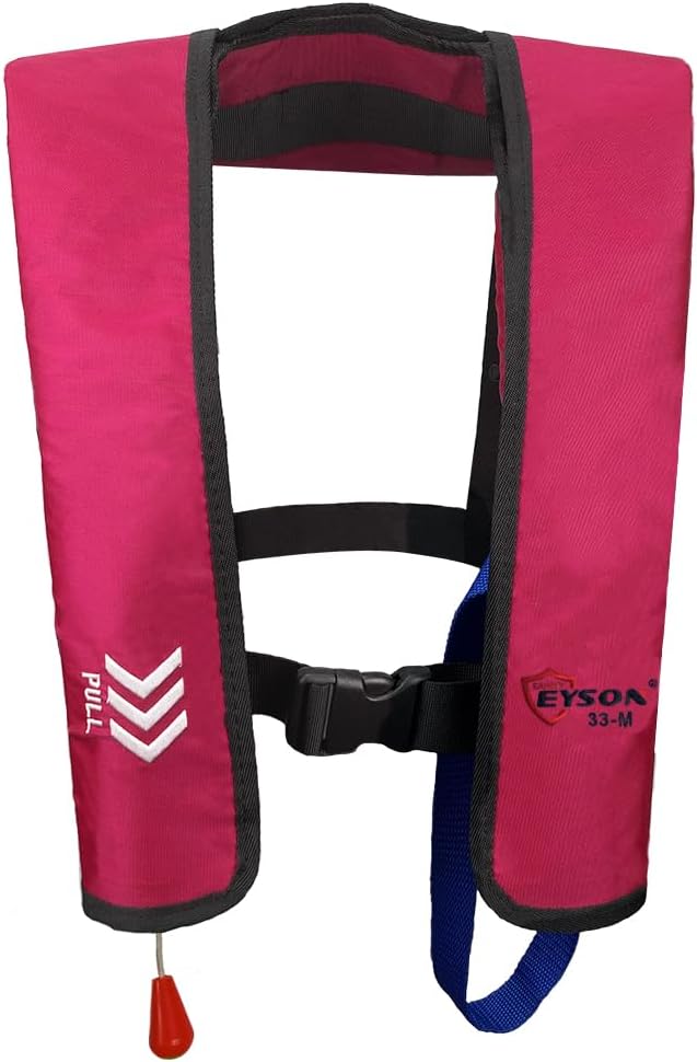 Chaleco salvavidas inflable manual para adulto