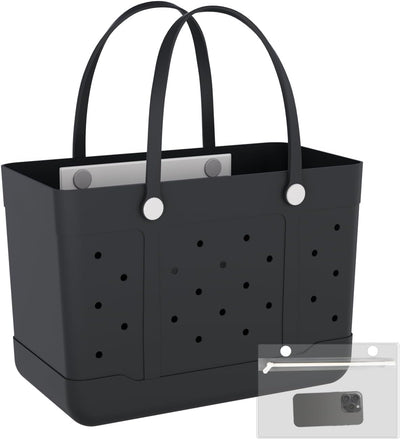 Bolsa goma grande para piscina playa lavable duradera viajes