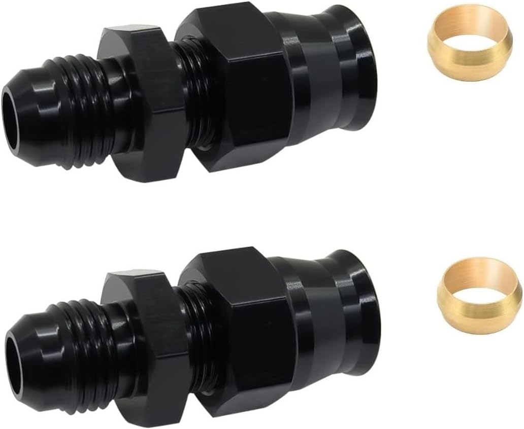 Adaptador compresión aluminio 3/8 2 Pzas