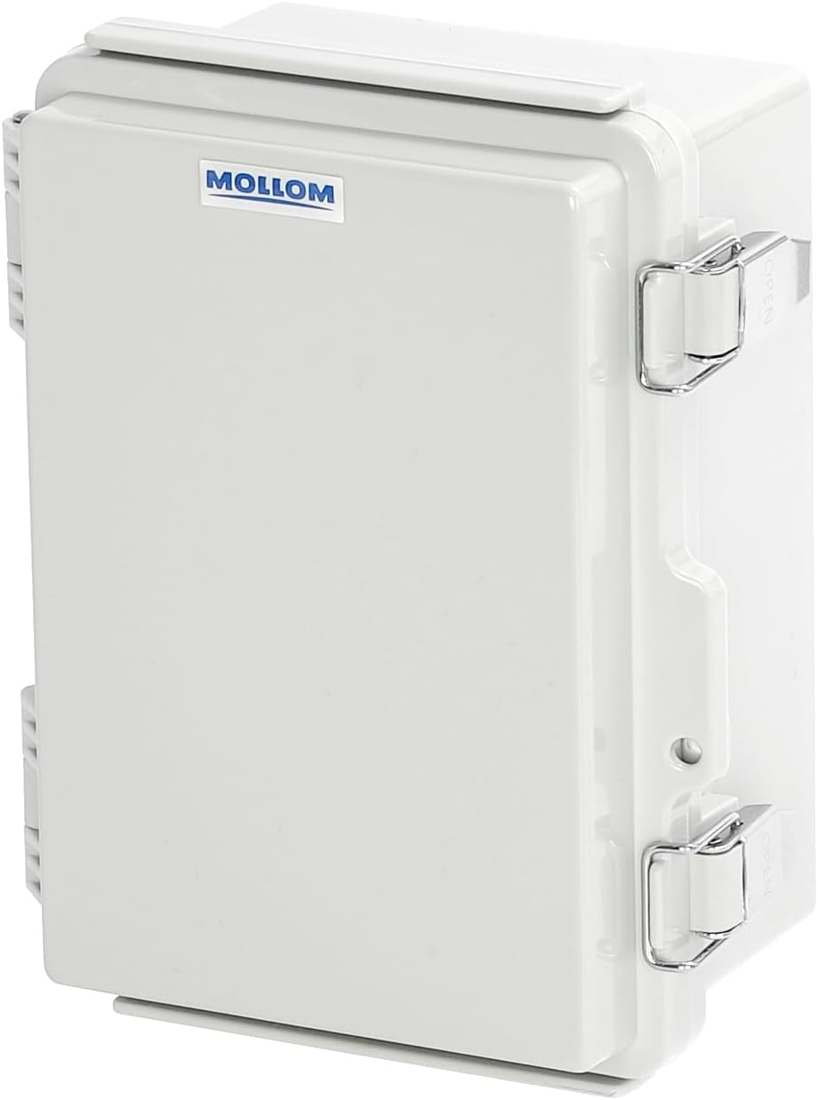 Caja conexiones exterior IP67 tapa gris acero inox