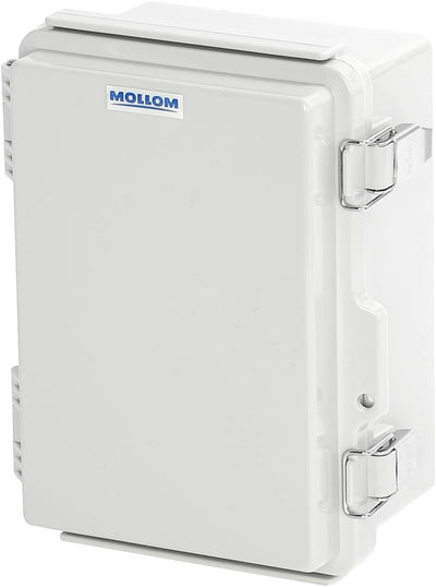 Caja conexiones exterior IP67 tapa gris acero inox