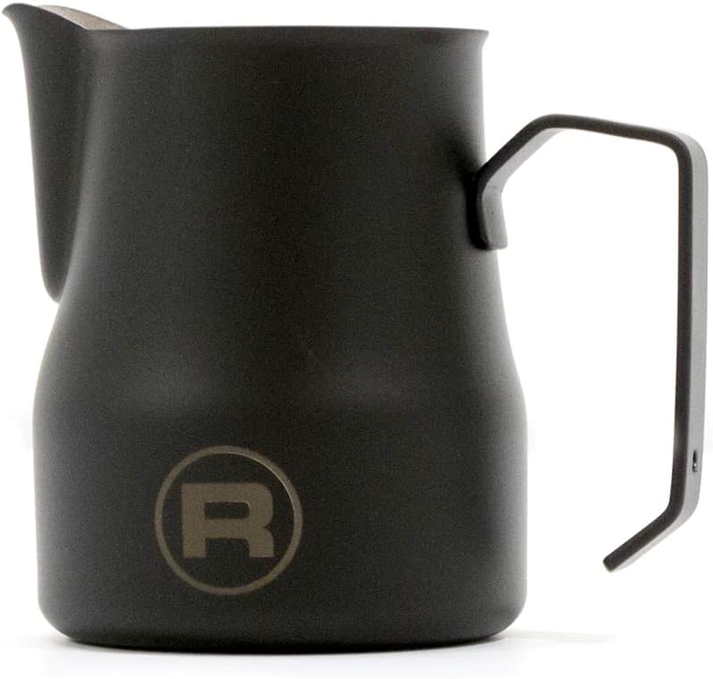 Jarra espumadora acero inox 12oz negro mate