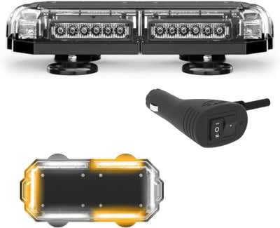 Barra luz LED techo magnética 36 LEDs estroboscópica