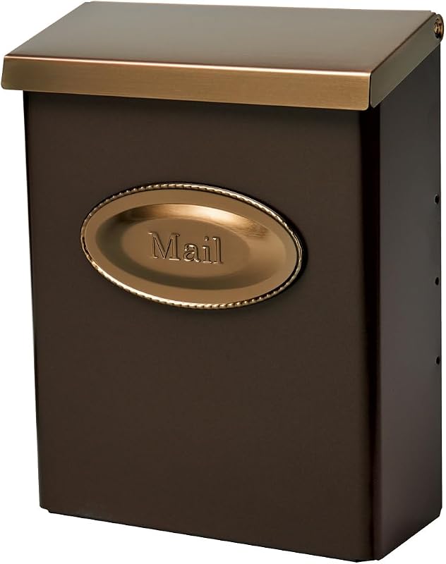 Buzón exterior acero galvanizado cerradura bronce