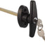 Kit cerradura puerta cobertizo con manija T 3 llaves 5.5pulg
