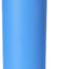 Botella de agua aislada de acero inoxidable sin BPA con tapa 2 en 1 y popote flexible azul