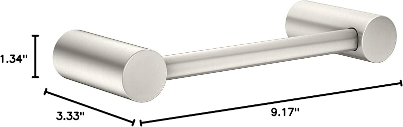 Toallero de mano para baño Moen Align YB0486BN