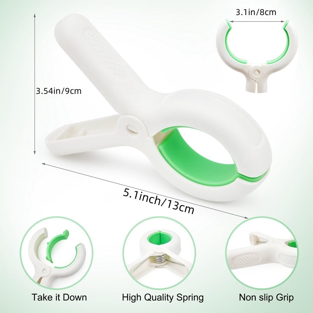 Clips toalla playa 5.1" resistentes para crucero piscina