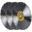 Pack 3 hojas sierra diamante 14" 0.125x0.787"