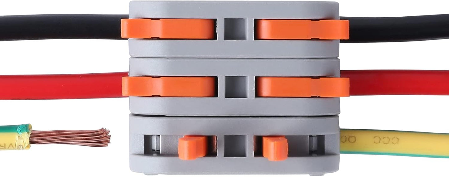 60 Pzas Conectores Cable Eléctrico 28-12 AWG