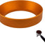 Embudo dosificador aluminio 2.008pulgada dorado para cafetería