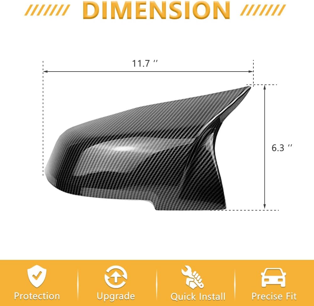 Tapa espejo comp BMW F22 F30 F32 F36 estilo fibra carbono