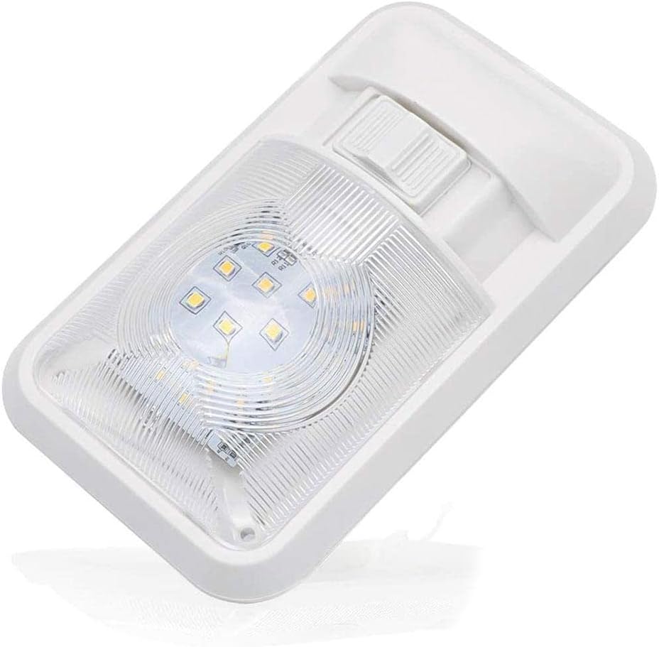 4 Luces LED 12V para RV con Interruptor Luz Neutra 4000K