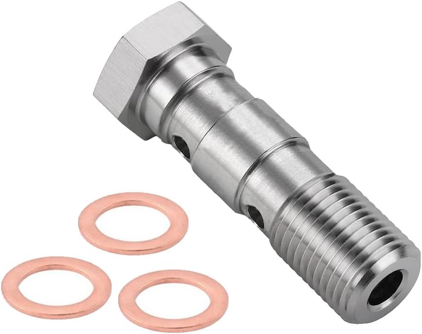 Cilindro freno M10x0.049" doble diagonal comp Honda Yamaha