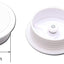 Ojal escritorio plástico 2-3/4 pulg color blanco pack 20