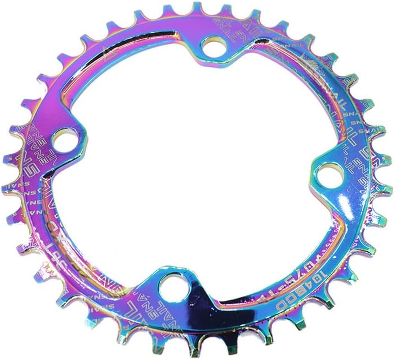 Plato bicicleta 104BCD 30t-52t diente estrecho MTB