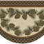 Alfombra antiderrap 19x31" color beige